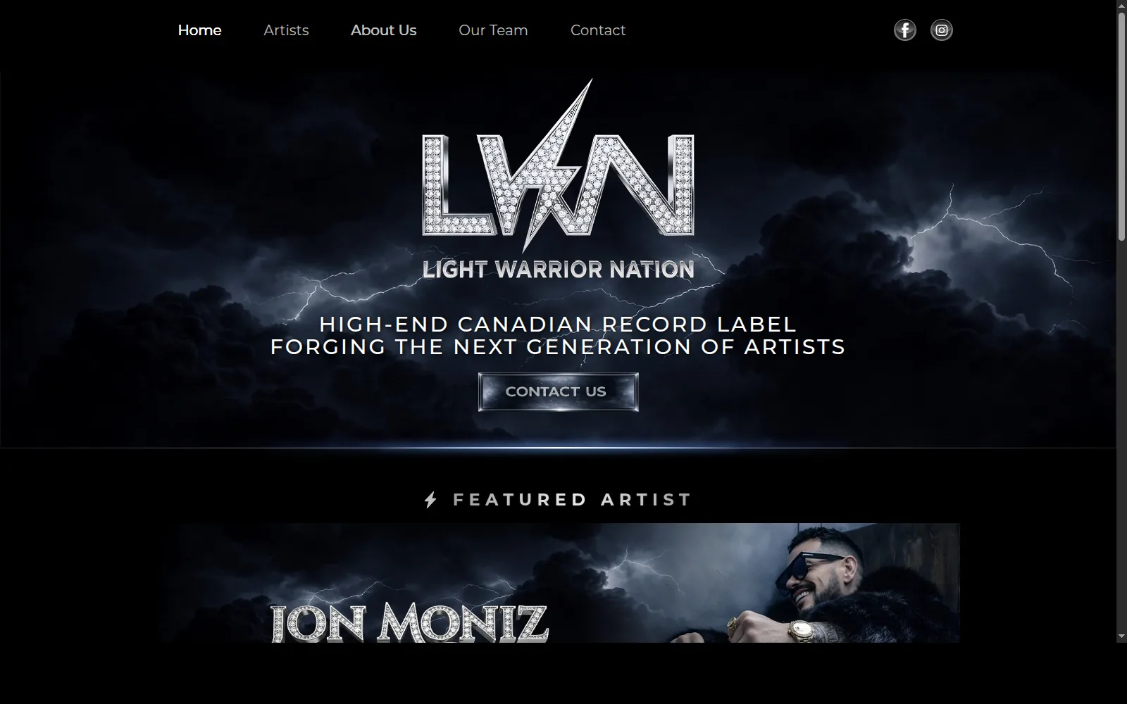 Screenshot of Light Warrior Nation